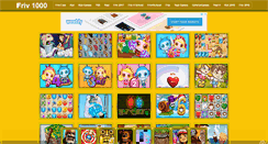 Desktop Screenshot of friv1000gamesxl.com