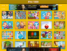 Tablet Screenshot of friv1000gamesxl.com